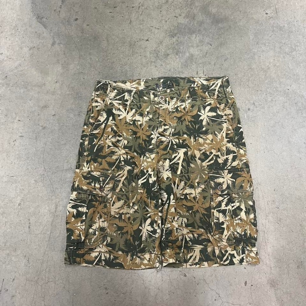 Vintage Y2K sears camo real tree mossy‎ oak cargo shorts